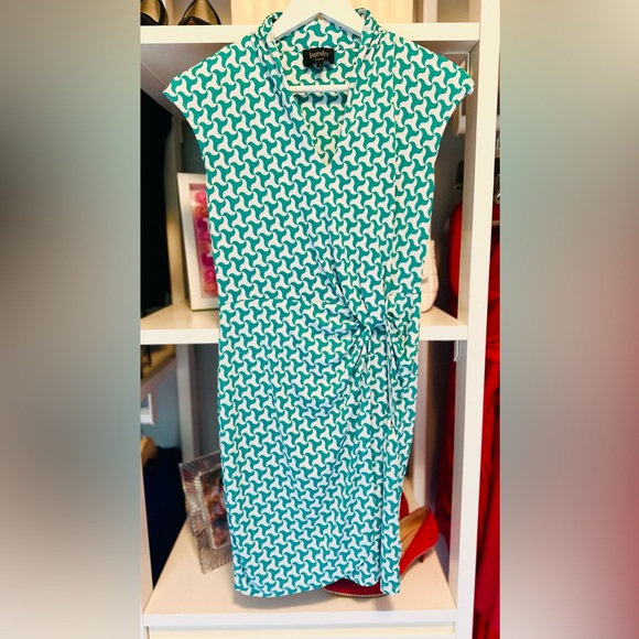 Laundry Geometric Print Side Twist Dress - Picture 3 of 4